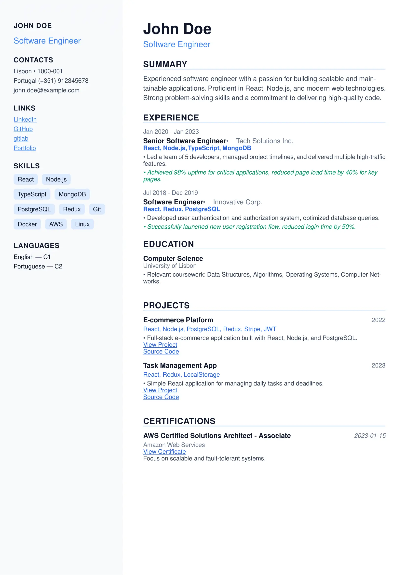 Minimalista preview
